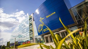 Main entrance to Anglia Ruskin University's campus in Chelmsford