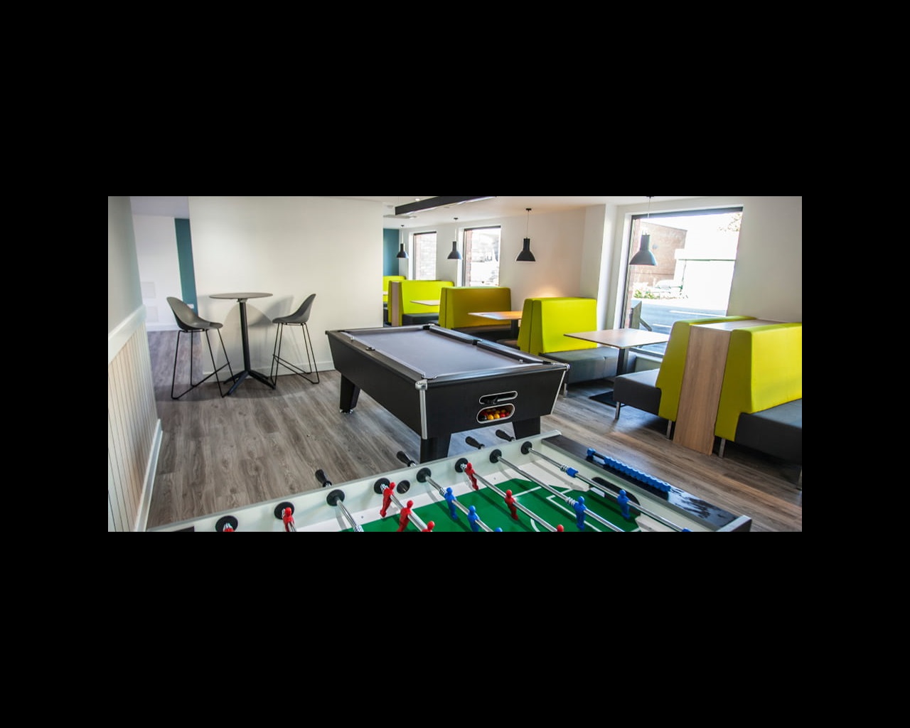 HOST studio accommodation common room