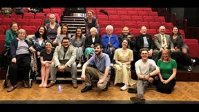 Anglia Ruskin Community Theatre Company with residents from School Court Sheltered Housing Unit