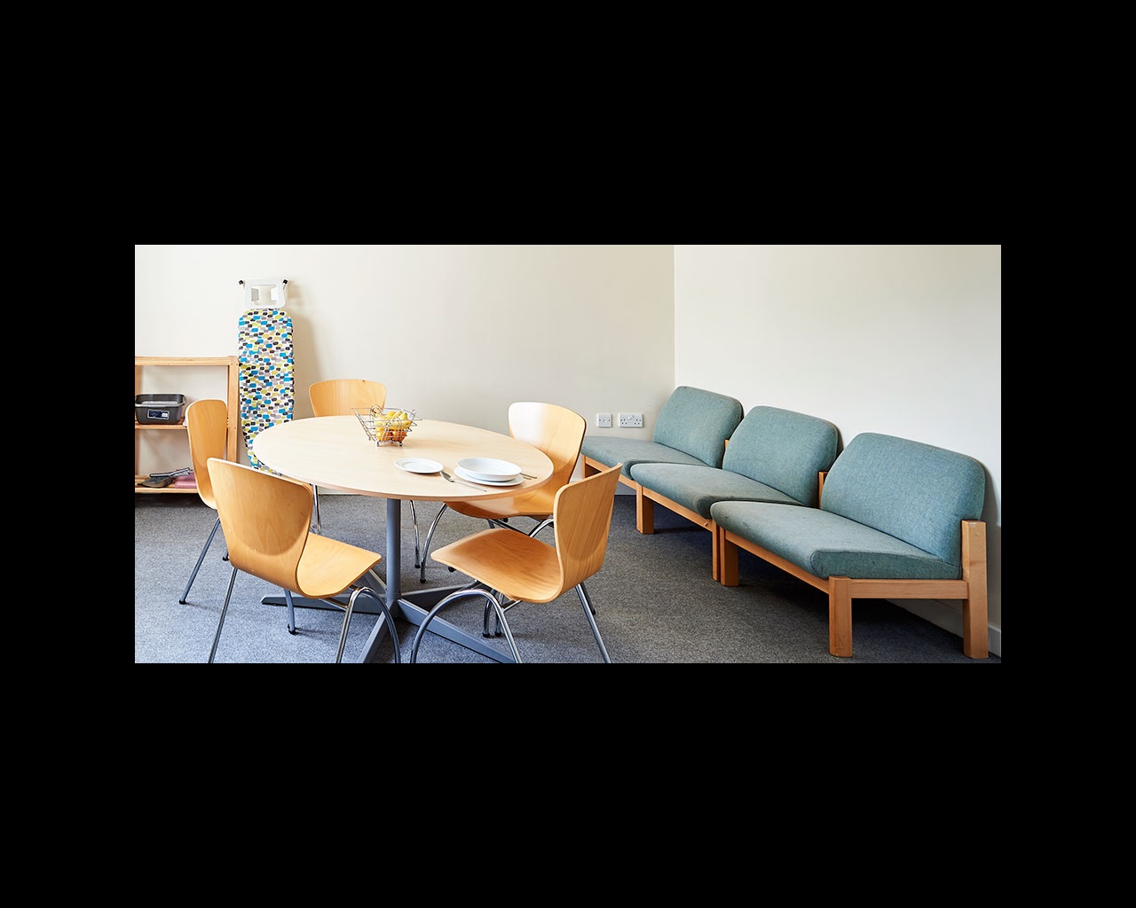 Dining area and soft chairs