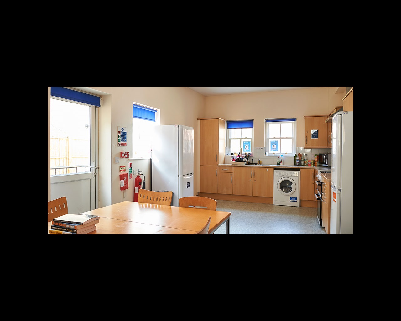Kitchen with dining area