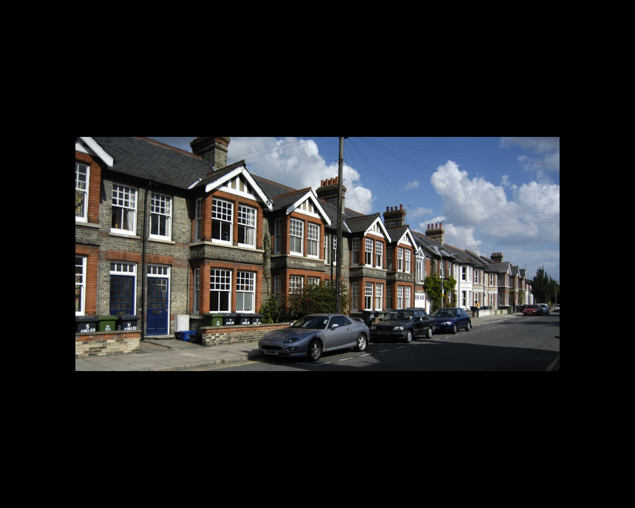 Shared houses from the outside