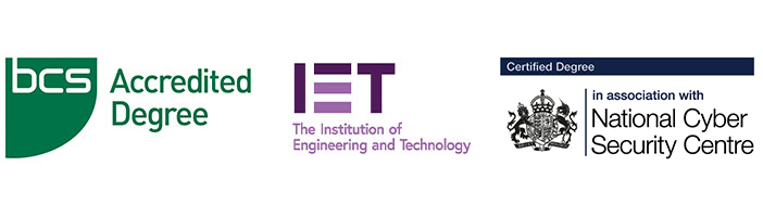 BCS, IET and National Cyber Security Centre logos