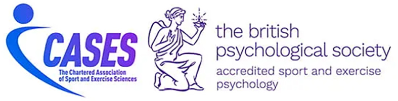 Chartered Association of Sport and Exercise Sciences (CASES) and the British Psychological Society (BPS) logos